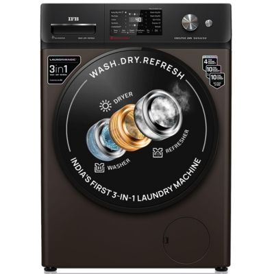 IFB 9/6/3 kg Fully Automatic Washer Dryer Refresher with Steam (WDR Executive ZMN)